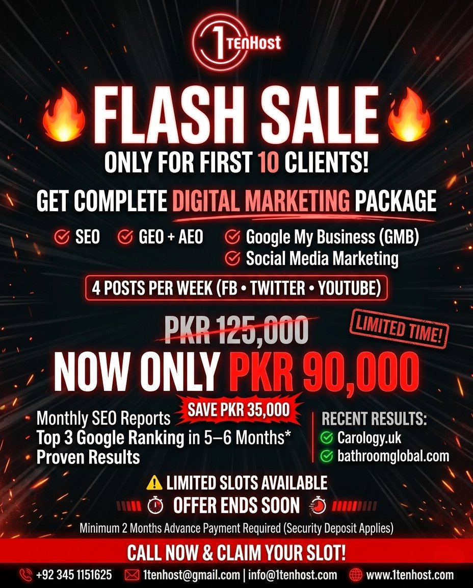 1TenHost WebSolution tweet media