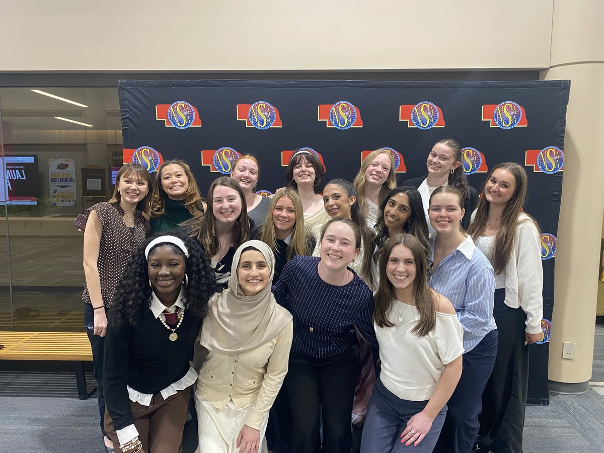 MHSbeat's tweet photo. NSAA state journalism awards starting in 5 minutes! Go Crusaders Journalists / Broadcasters! Good luck to all Class A schools today! @OmahaMarian https://t.co/FsViF2Irfs