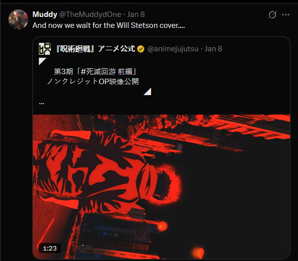 TheMuddydOne's tweet photo. @willstetson manifesing aizo cover....... https://t.co/yYkfxA8ltT