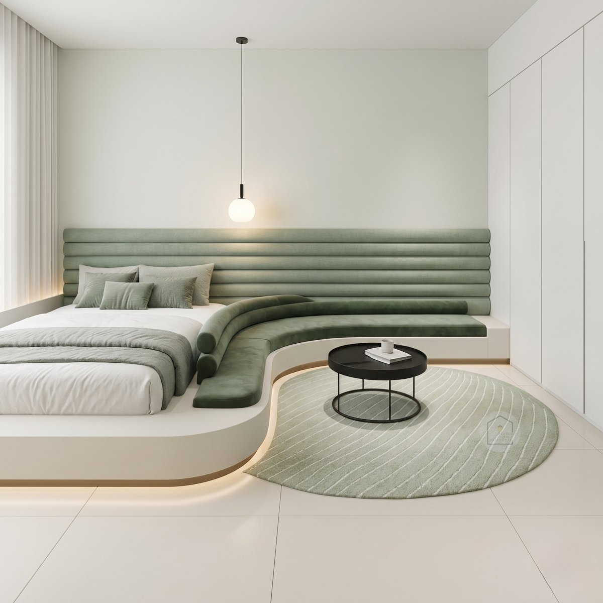 Interiorarchdes's tweet photo. Sage + white = Perfection https://t.co/Nf4qH9DRhm