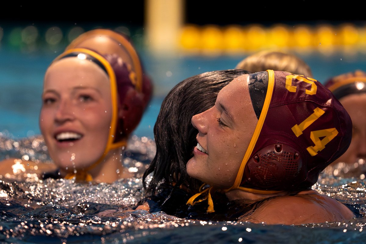 USAWP's tweet image. So about this past weekend… ✌🏼🏆 🤽🏻‍♀️
2️⃣0️⃣2️⃣6️⃣ @NCAA Women’s Water Polo National Championship belongs to the Women of Troy @USCWaterPolo. 
The 7️⃣th #NCAA title in #USC Women’s #WaterPolo history!