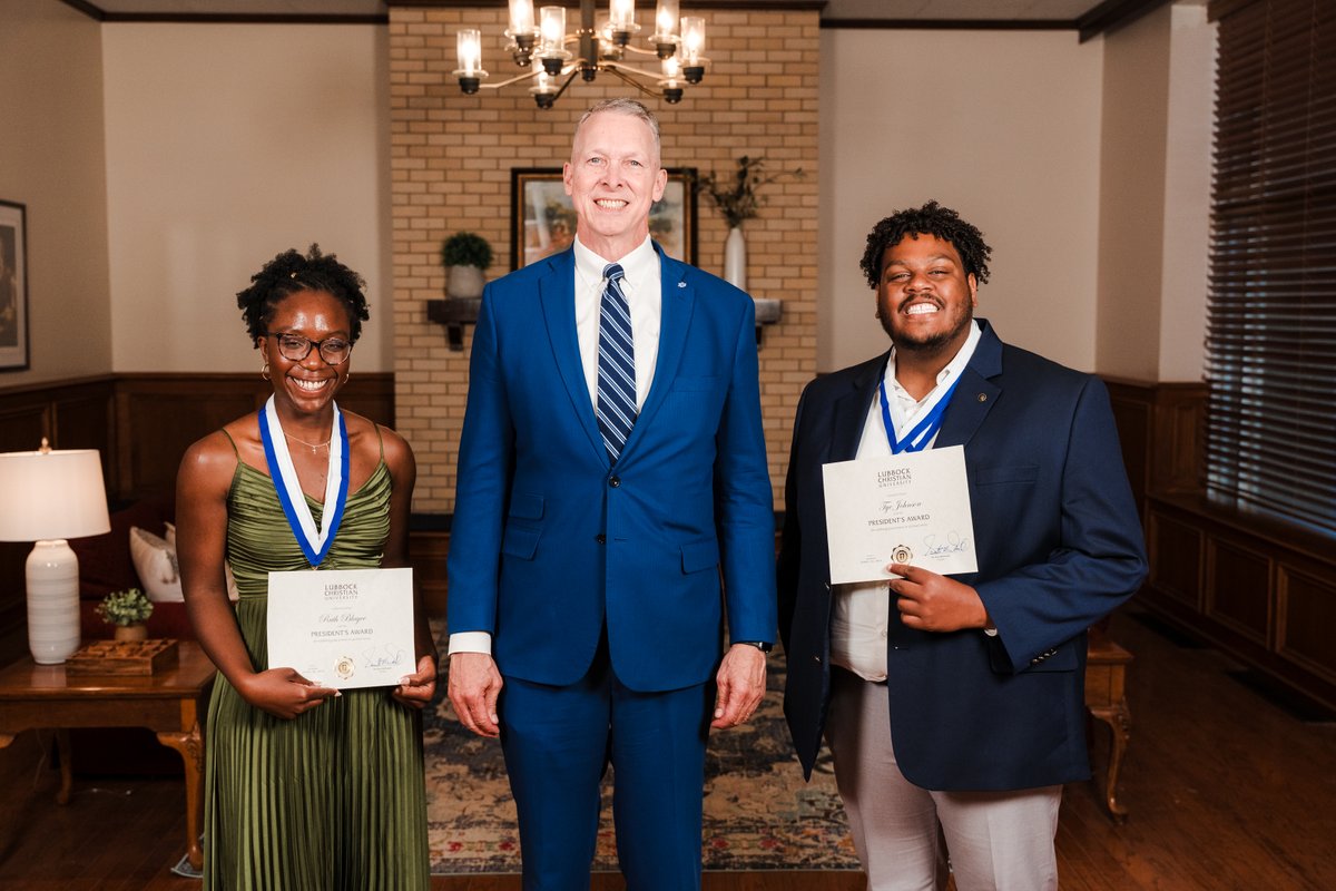 LCUedu's tweet photo. This year's student award recipients/nominees:

Mr. &amp; Ms. LCU: Braxton Turner, Raylee Moore
President's Award: Tye Johnson, Ruth Blayee
Trustee's Award: Tyler Cary, Olivia Elofsson

Mr. LCU nominees: Tye Johnson, Max Dement
Ms. LCU nominees: Kate Franklin, Marty McCoy https://t.co/gc3UlJLGrI