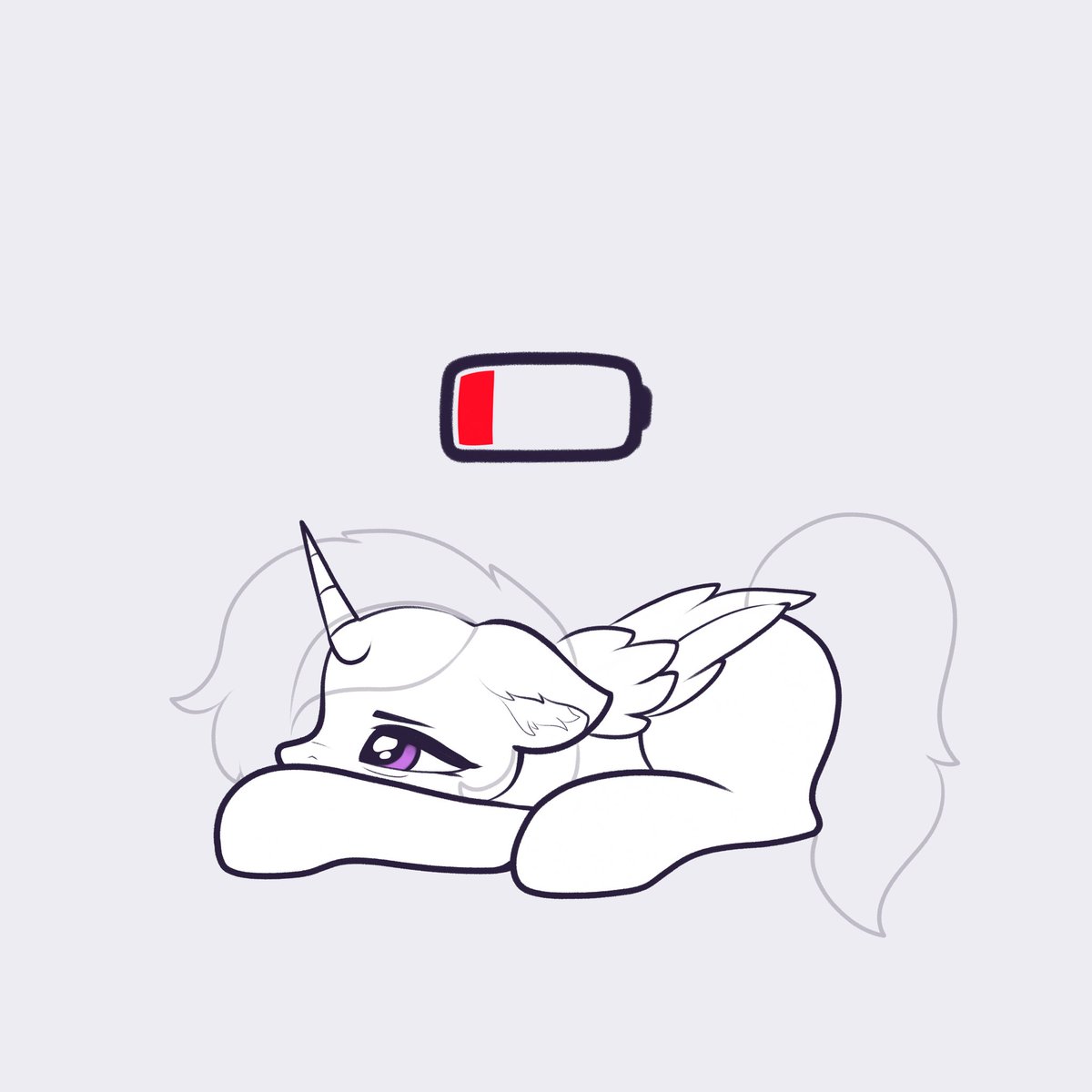 NnalyArt's tweet photo. Low battery is available as a YCH now! Become a sleepy eepy pony >:3

https://t.co/IkY9NCsDwD https://t.co/OrofoXdJWa