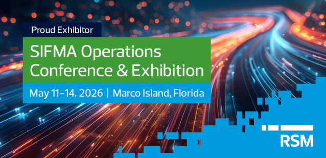 RSM is exhibiting at SIFMA Ops 2026 on Marco Island. Chart a course to booth #104 to connect with our team and learn how RSM Catamaran supports future-ready transformation. Stop by for a chance to win a LEGO catamaran kit! #SIFMAOps rsm.buzz/4cMQx9G