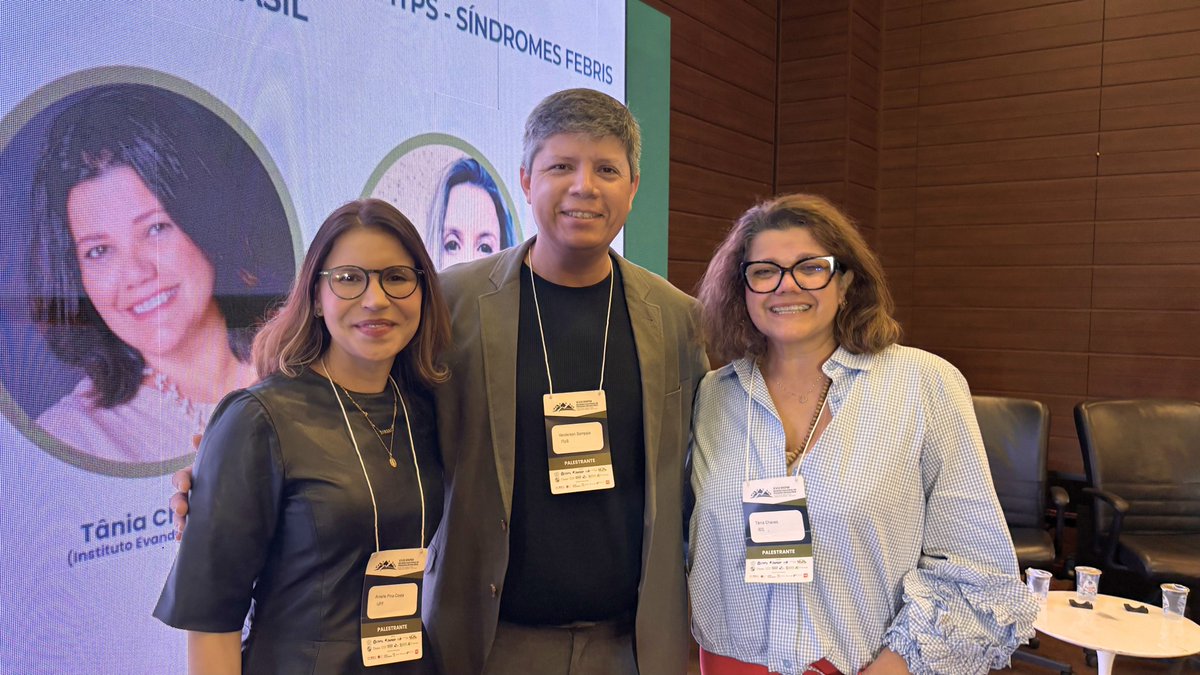 todospelasaude's tweet photo. ITpS PARTICIPA DE  18ª REUNIÃO NACIONAL DE PESQUISA EM MALÁRIA. No evento, realizado de 25 a 28 de abril em Campos do Jordão (SP), o Instituto promoveu a mesa Síndromes Febris no Brasil, com moderação de @vandersons e participação de Tânia Chaves e Anielle Pina Costa. https://t.co/ci46fNPdUd