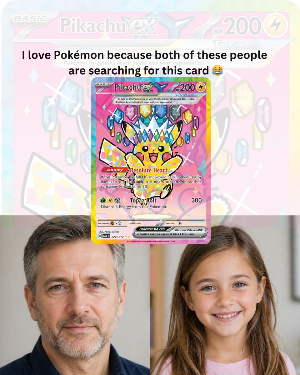 BidZooAuctions's tweet image. Pokémon is a fun community 😂 Be sure to enter our giveaway for a chance to get an Ascended Heroes ETB, booster bundle, and more. Giveaway: gleam.io/FKZwH/bidzoo-p…
#pokemon #Pokemoncards #bidzoo #bidzooauctions #pokemoncommunity