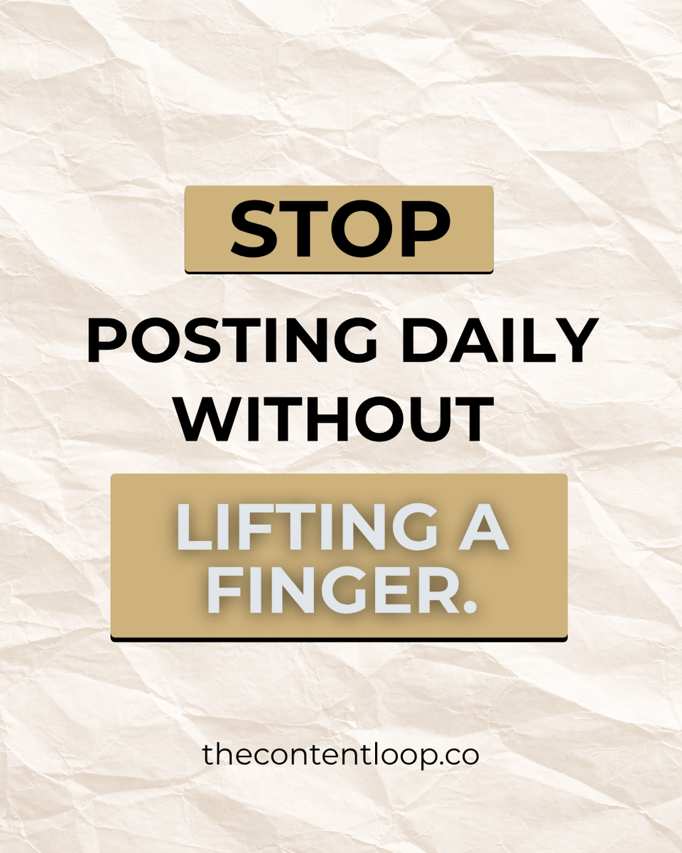 jeffreyeric's tweet photo. The real flex? Content that keeps rolling while you're off doing literally anything else. Imagine your brand showing up daily without you having to lift a finger. 

Want that kind of freedom?

Join the loop: https://t.co/H7ipnzVUNM

#TheContentLoop #SocialMedia #doneforyou #dfy https://t.co/fNhAwlPx13