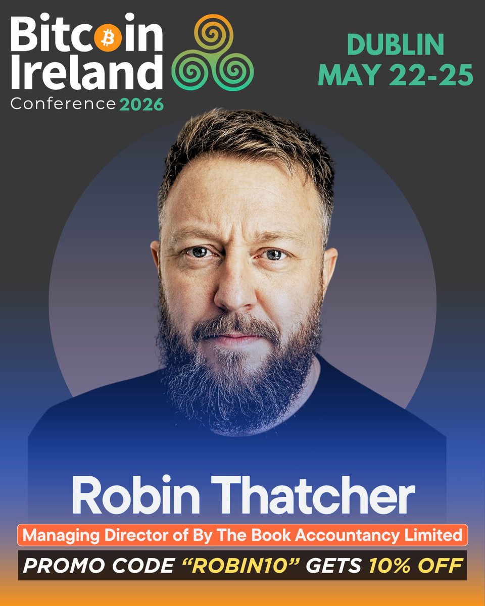 🎤 New Speaker Announcement

Welcoming Robin Thatcher 
Managing Director, By The Book Accountancy

A leading expert in Bitcoin taxation and HMRC compliance, working with investors, businesses, and Bitcoiners across the UK on real-world strategy and regulation ₿

Join us in