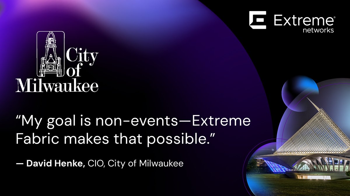 Extreme Networks tweet media