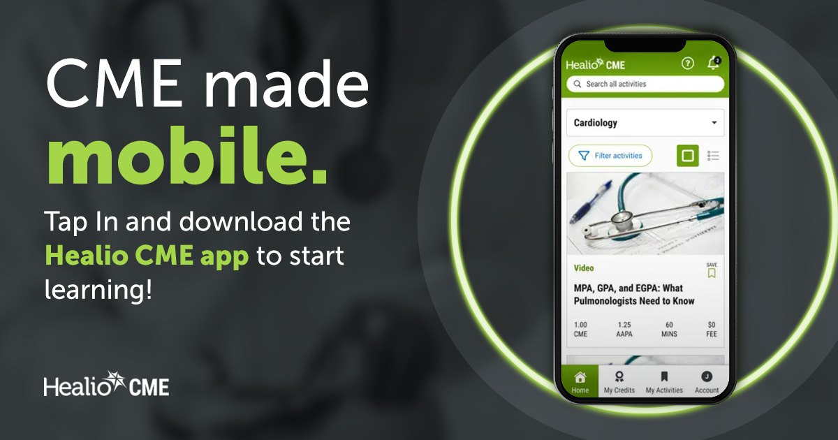 Nephronline's tweet image. Smart CME starts here 🧠 Download the Healio CME app and learn with purpose.

Get Started: bit.ly/4mMYhMe
#HealioCME #FreeCME #MedicalEducation