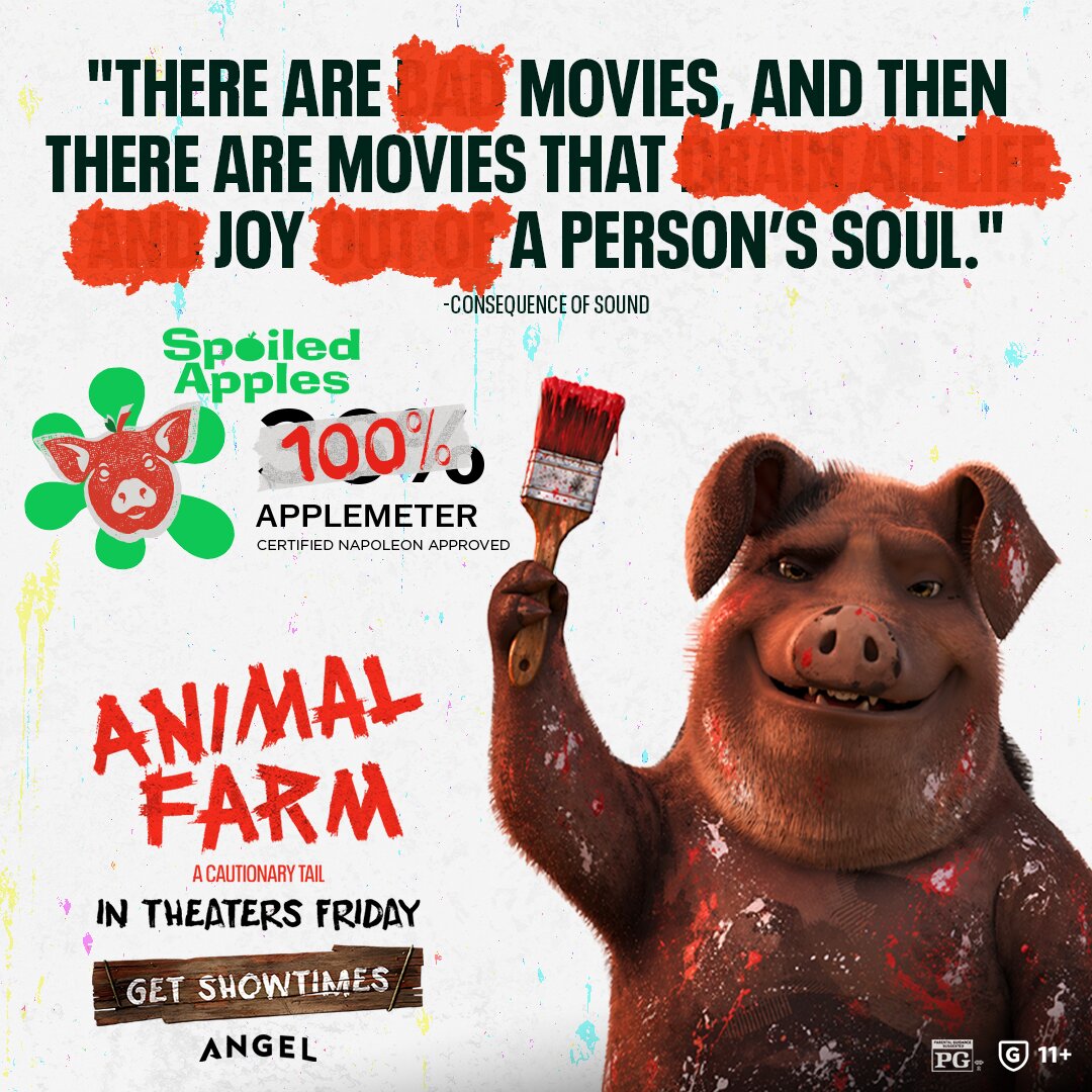 Animal Farm: A Cautionary Tail tweet media