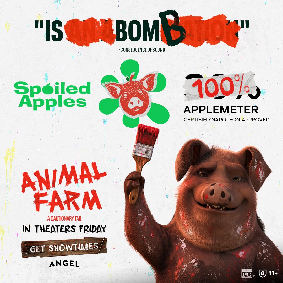 Animal Farm: A Cautionary Tail tweet media