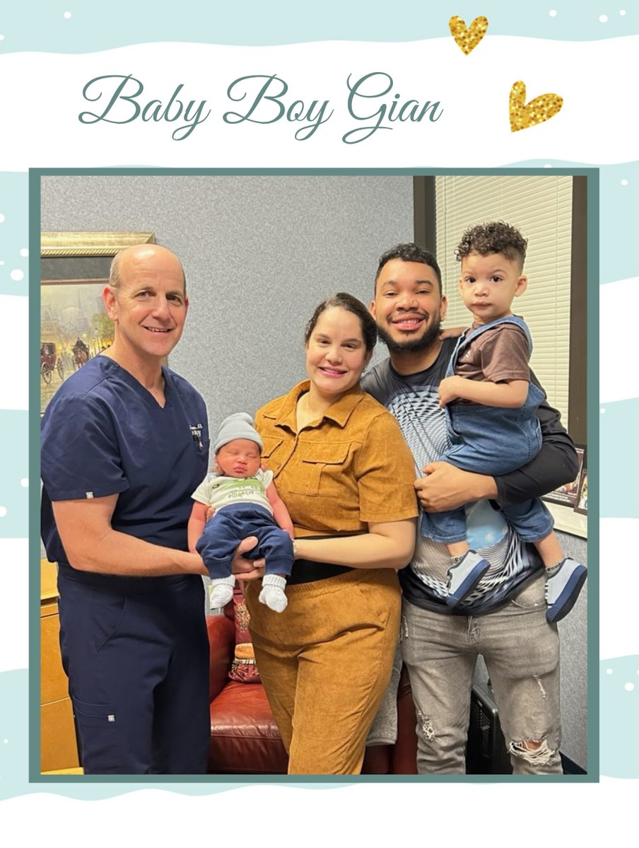 DrJosephLeveno's tweet image. 🎉💙 Congratulations, it's a baby boy! Here is Dr. Leveno with baby boy Gian, mom Sileni, and dad Jefferson. 🎉💙

#itsaboy #congratulations #baby #delivery #leveno #obgyn #levenoobgyn #obstretrics #gynecology #plano #texas