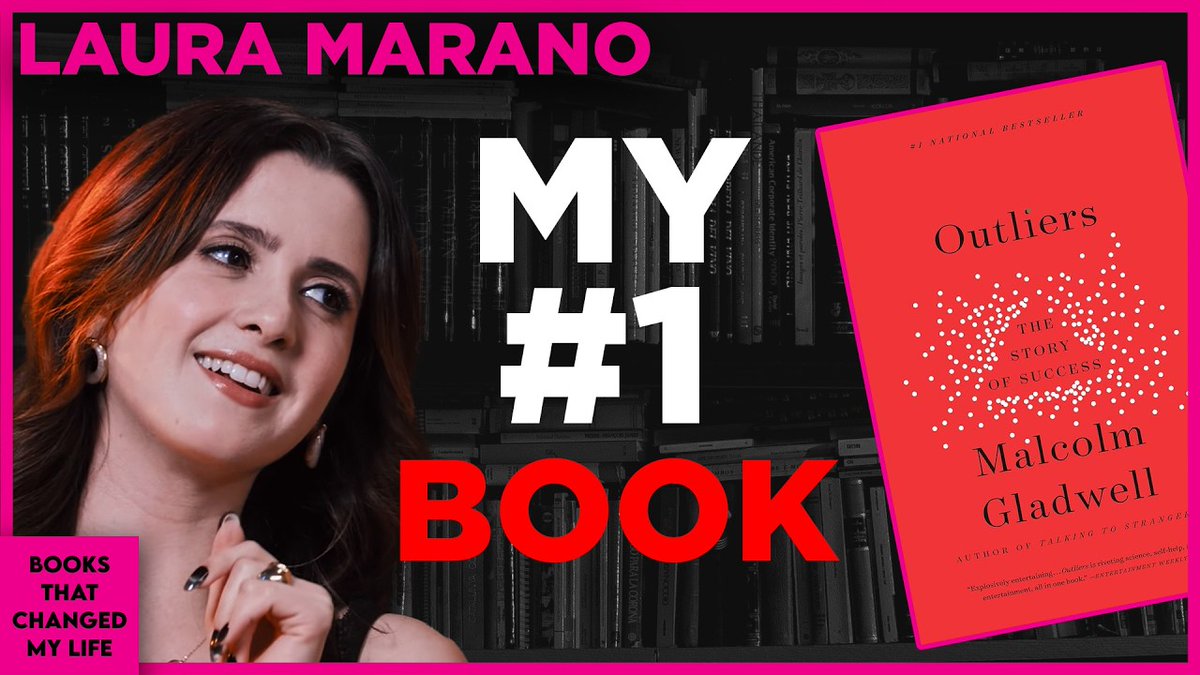 BulldogCollins's tweet photo. Laura Marano joins Books That Changed My Life to talk about how Outliers by Malcolm Gladwell changed the way she thinks about success.

From timing to opportunity, she shares what stood out when she revisited the book.

🎥 Full vid in the first reply.

#LauraMarano #OriginalSound https://t.co/2tOWoglxgg