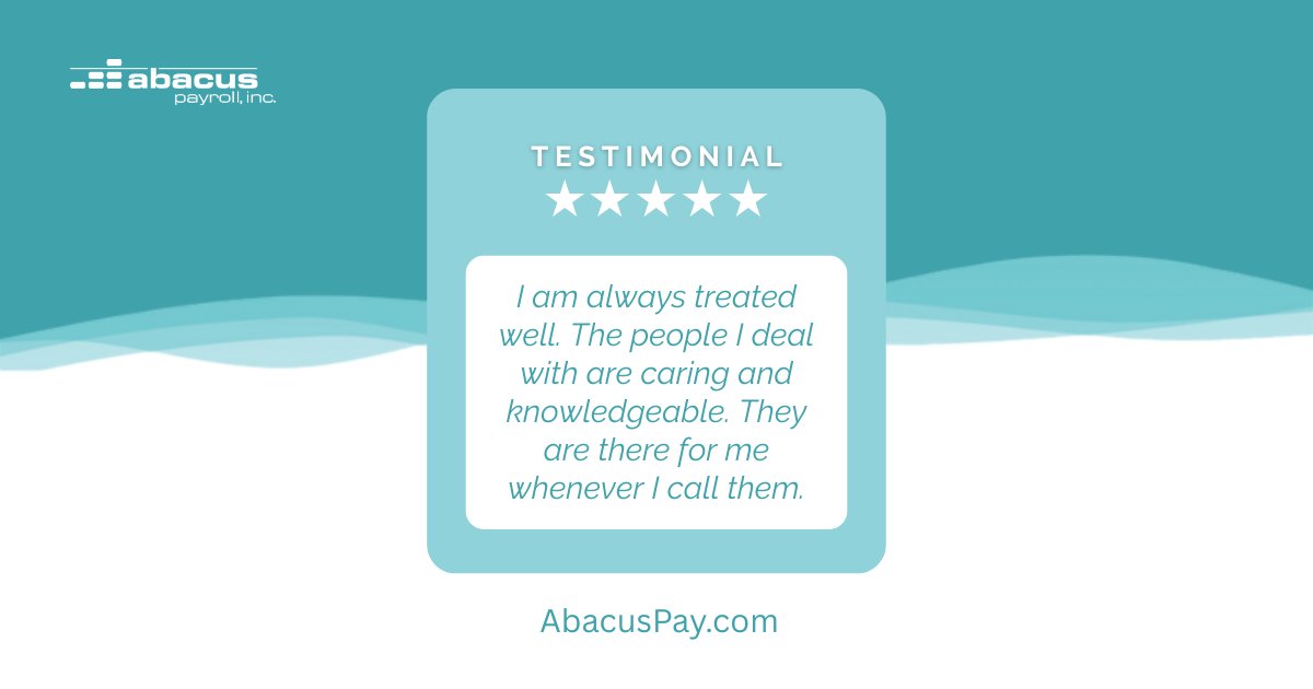 Abacus Payroll Inc. tweet media