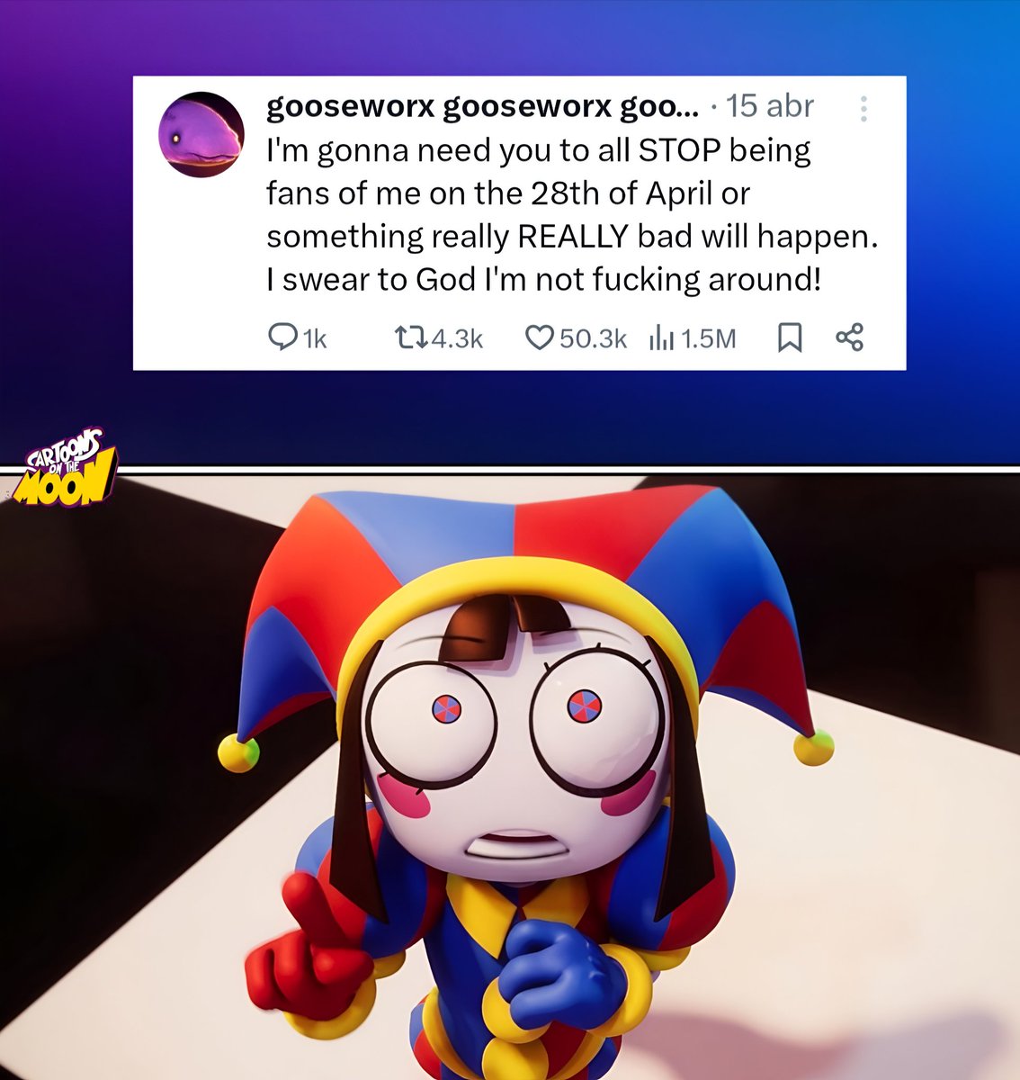 Cartoons On The Moon tweet media