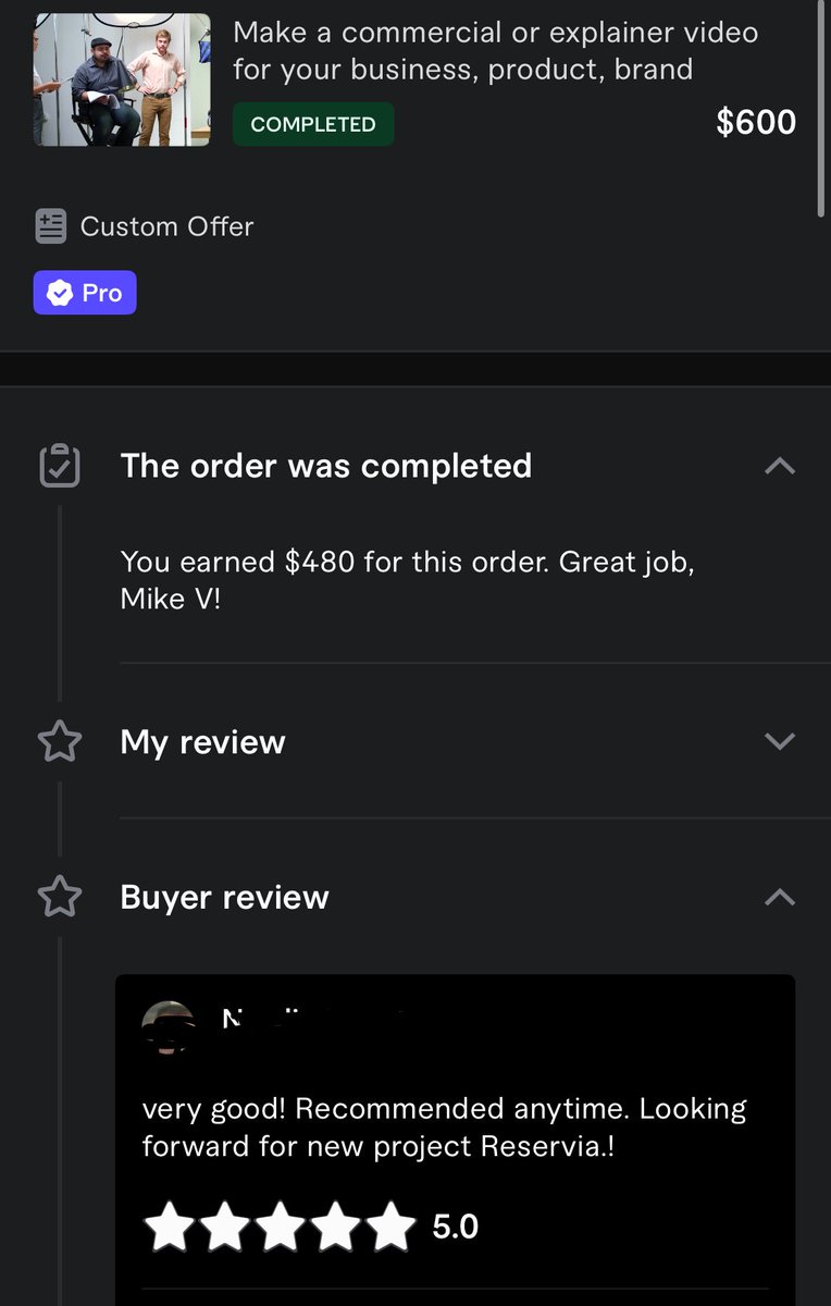 envy_mikevann's tweet image. Another happy client raves about our commercial video service! They loved their $600 explainer video. Ready for custom content that wows? Contact us at nuel.ink/8jyaPy #VideoProduction #ClientLove #MadeOnFiverr