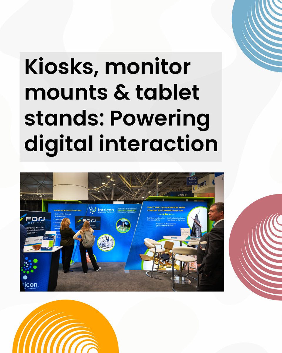 Kiosks and displays act as important engagement tools, allowing visitors to explore your products at their own pace.
👉 Read More Here! hubs.li/Q04bmDJ30 

#TradeShowTips #ExhibitEngagement #DigitalContent