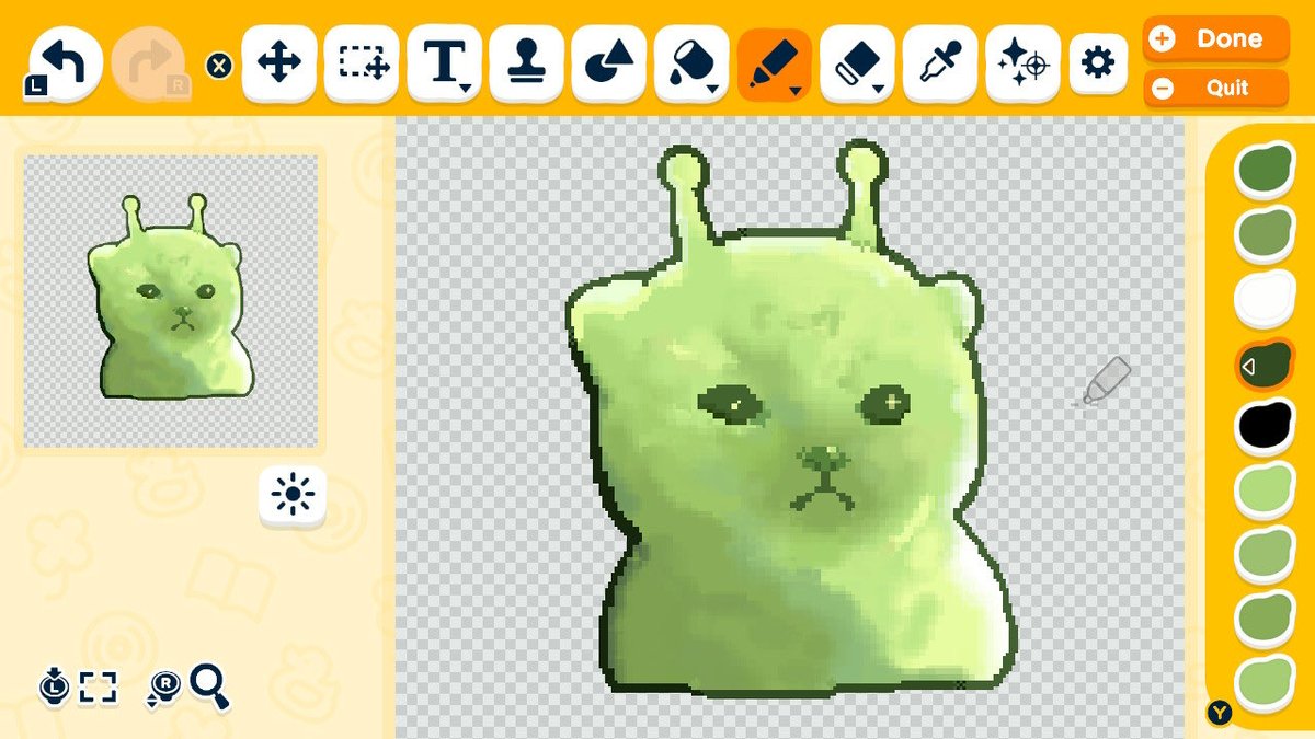 i drew glorp cat in tomodachi life 🛸

let me know what i should do next!