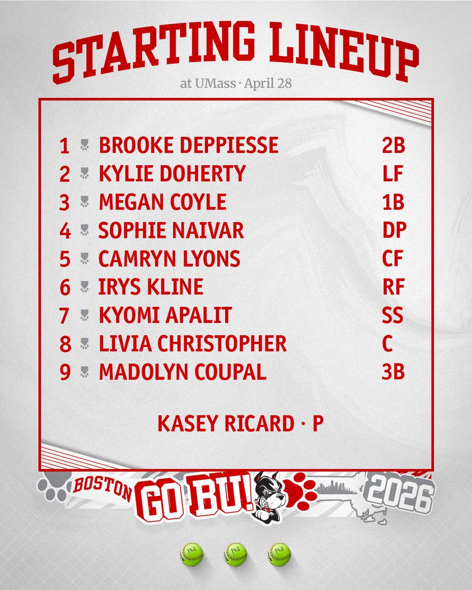 BU Softball tweet media