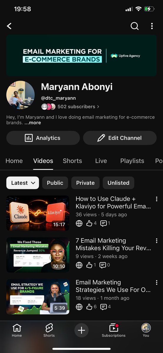 Maryann |Klaviyo Email Marketer tweet media