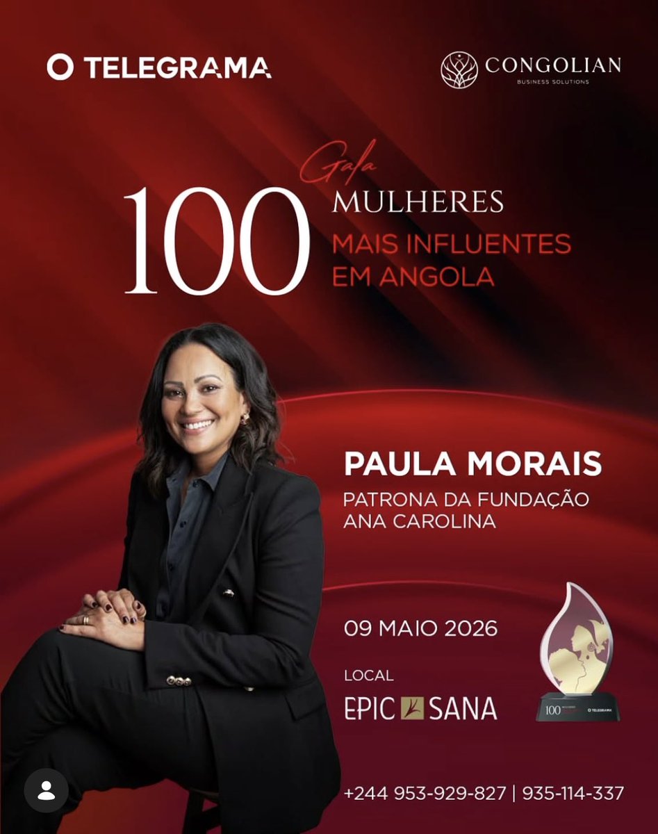 ukamorais's tweet photo. Este reconhecimento destaca o impacto colectivo de quem trabalha diariamente para transformar vidas em Angola. Seguimos com propósito e compromisso. #ImpactoSocial #Angola https://t.co/BXIP9Xiv3P