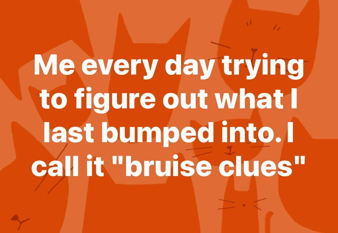 IRGRL's tweet image. My guy woke up with a bruise on the inside of his arm, like purple and it was big! He gave me a look, and Im like WTH babe! he goes, stay away from me witch LOL 
True story lol 

#memes #memesdaily #memesfunny