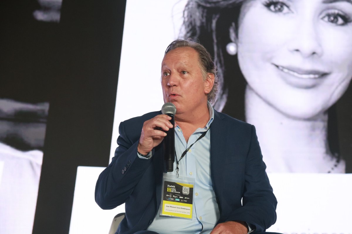 forbescolombia's tweet photo. ¡El rol de la región en la agenda ‘verde’ del país! Continuamos en el Foro Valle 2026 conversando con:
- José Manuel Suso Domínguez, CEO Arrocera la Esmeralda SAS Arroz Blanquita
- Vanessa Hatty, Directora de Comunicaciones y Asuntos Corporativos de Smurfit Westrock https://t.co/livo1I05uD