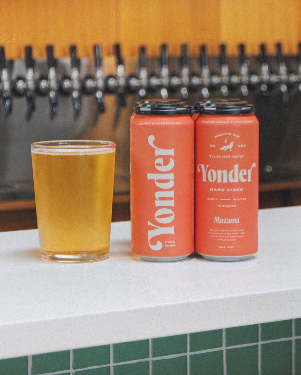 odomcorp's tweet photo. Spring in a glass! Mazama is a fan-favorite seasonal from Yonder Cider. It's light, vibrant, and refreshingly crisp. Mazama brings bright botanicals together with orange peel and a subtle pear finish for a cider unlike any other. 6.9% ABV 🍐🍊

⁠#YonderCider #DrinkYonder #Mazama https://t.co/sOW1OfNQSi