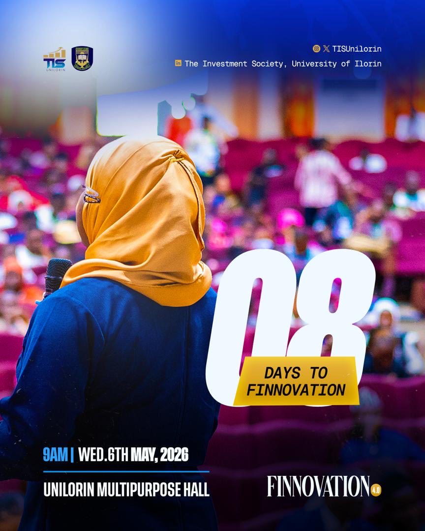 TISUnilorin's tweet photo. 8 DAYS TO GO!!! 🔥

The countdown is almost over, FINNOVATION 4.0 is right around the corner.

Be there. Be ready. Be part of the shift. ✨

SECURE YOUR SEAT: https://t.co/OQri4w1g1n

JOIN THE GROUP: https://t.co/UJp2xSWmcL

#Finnovation4.0 #TISUnilorin https://t.co/VmaHt4mIjb