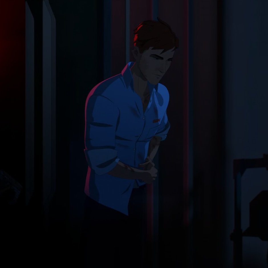 Fn300v2's tweet photo. I feel sad every time I play up to this scene. He's in so much pain, but he still cares about others and never thinks about resting😭 https://t.co/j6wMVIR06g