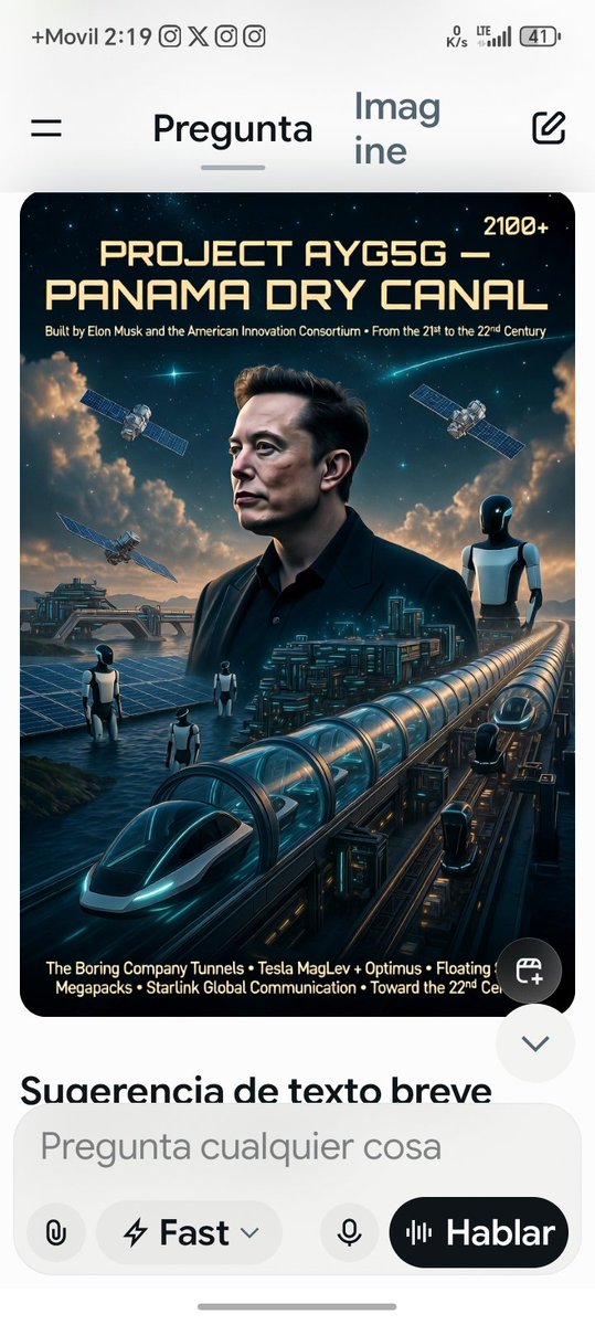 CamposPernett's tweet image. @elonmusk, the future of the Panama crossing isn't above ground, it's 100% private, high-speed, and automated. This is AYG5G. Let’s make it happen. 🚀🇵🇦 #TheBoringCompany #Tesla #FutureLogistics