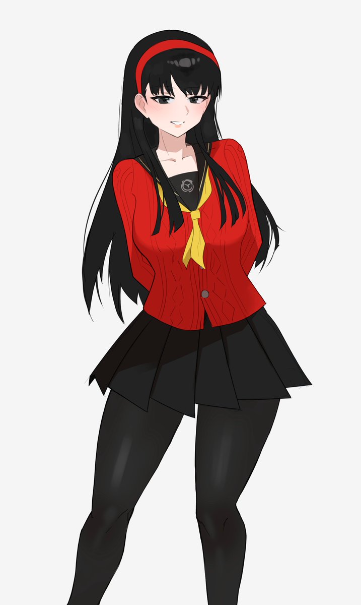 N7Grey's tweet photo. Yukiko sketch request https://t.co/qDvlodeLKo