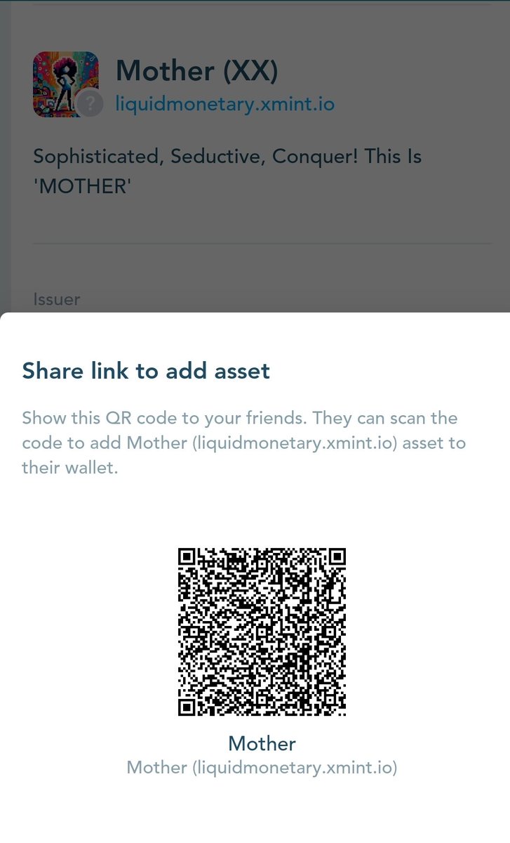 LiquidAnalysis's tweet photo. Sophisticated, Seductive, Conquer!
#Mother
Ticker; $XX
Avaliable https://t.co/HS8J1xz8GA 
"ONLY" on #Stellar
(A Liquid Meme Asset)
❤️***Launch Date May 10,2026***❤️
$XX will be Tradable with $Xlm and the valued paired within its Liquidity Pooling ecosystem. https://t.co/fWupTQfbZM