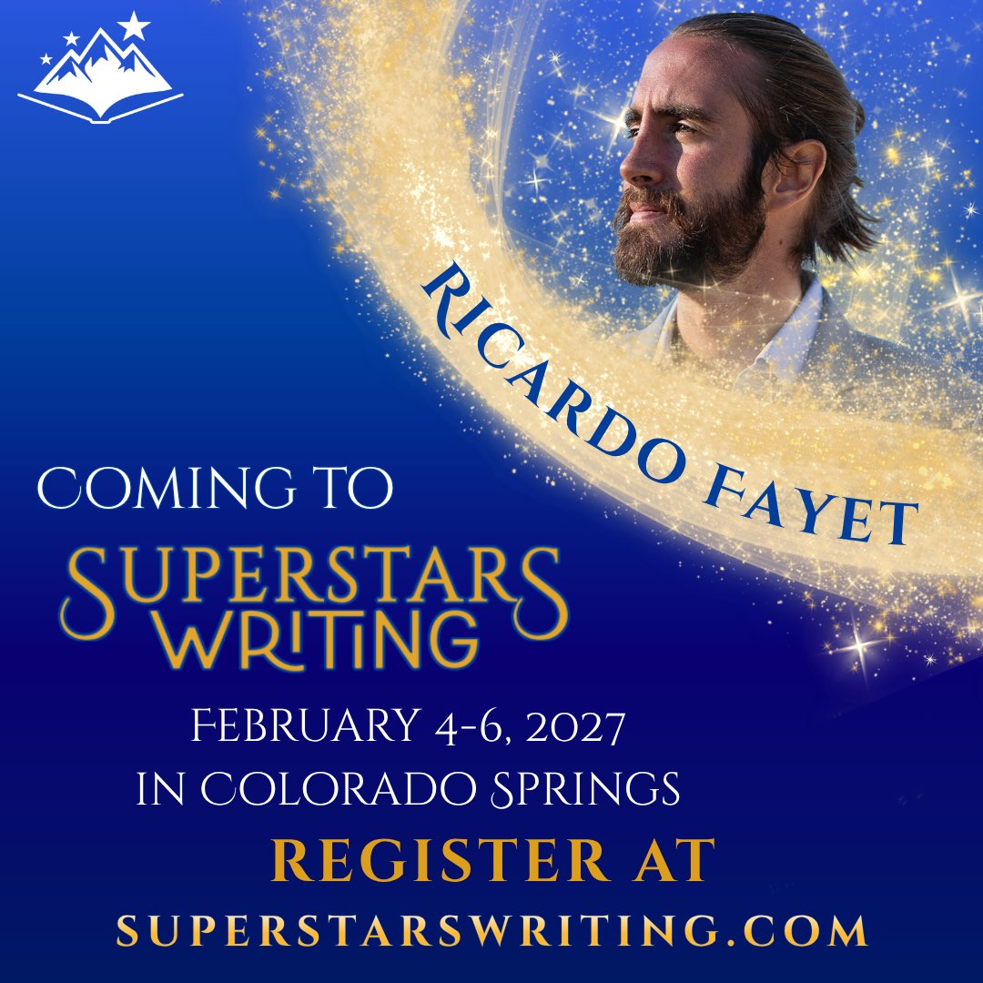 SuperstarsWrite's tweet photo. Learn the business of writing from experienced professionals, including @RicardoFayet at Superstars Writing Seminars! Register for February 2027 before 9/30, and save $100! https://t.co/aH9cH7RD4N
#writingconference #writingcommunity #writingseminar #superstarswriting https://t.co/bSwufhiQHv