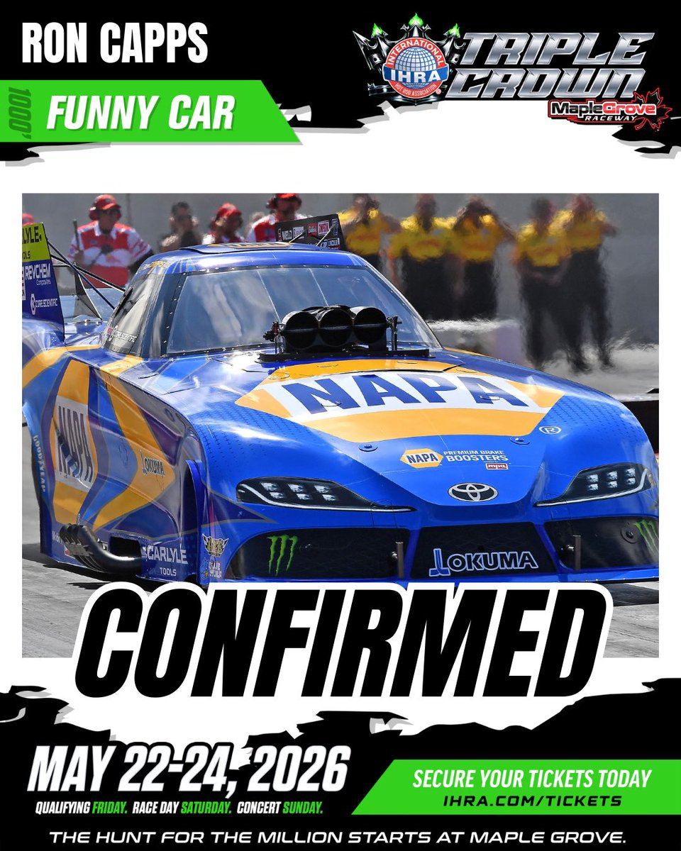 Ron Capps Motorsports tweet media