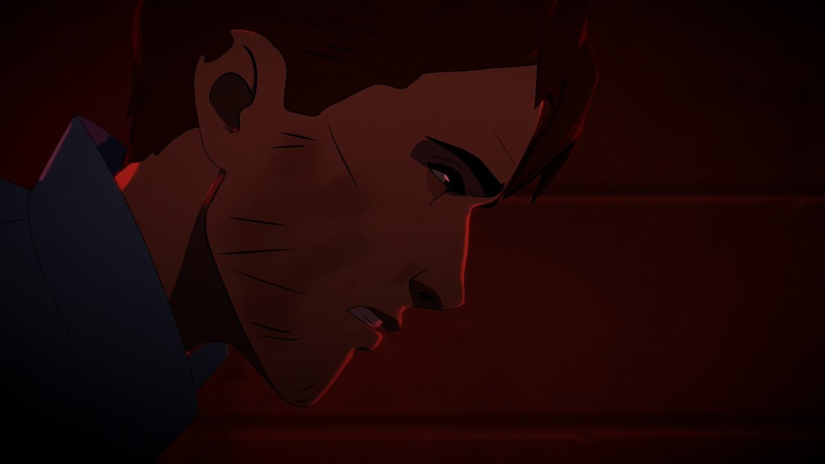 Fn300v2's tweet photo. I feel sad every time I play up to this scene. He's in so much pain, but he still cares about others and never thinks about resting😭 https://t.co/j6wMVIR06g