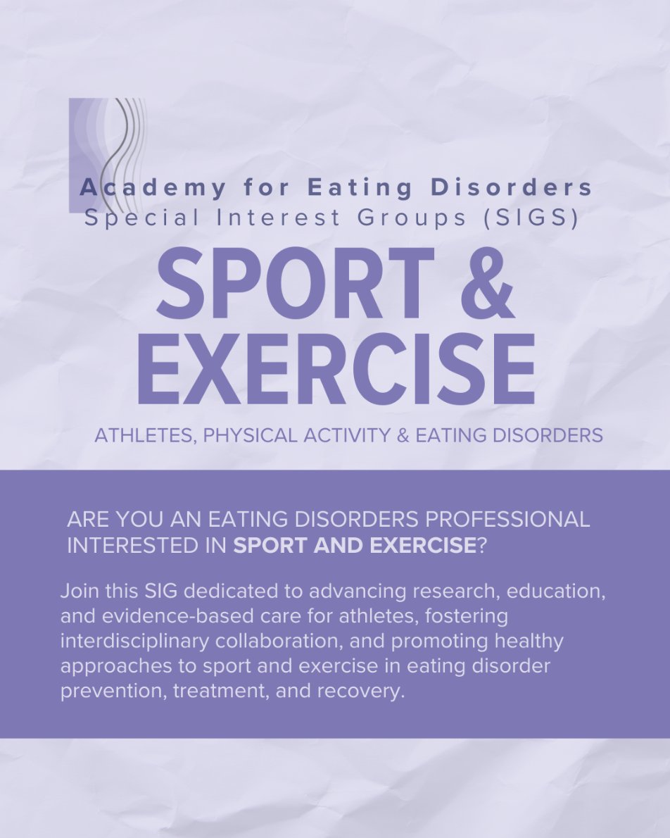 Academy for Eating Disorders tweet media