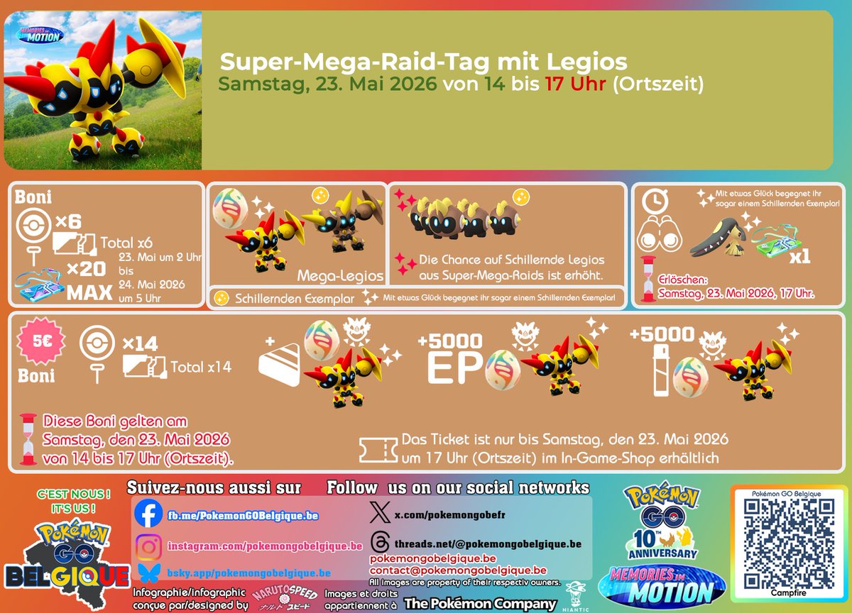 pokemongobefr's tweet photo. #PokemonGO #PokemonGOBelgique #PokemonGOBelgium #PokemonGoBelgium #pokemongofr #pokemon #pokemonfr #pokemongoapp #pokemongoappfr #PokémonGoBelgium #PokémonGoBelgique #Pokémon #Pokemon #pokemon #pokémonfr #Pokemonfr #pokemonfr #Niantic #megaraids #NarutospeedGOBelgique #Scopely #niantic #MemoriesInMotion