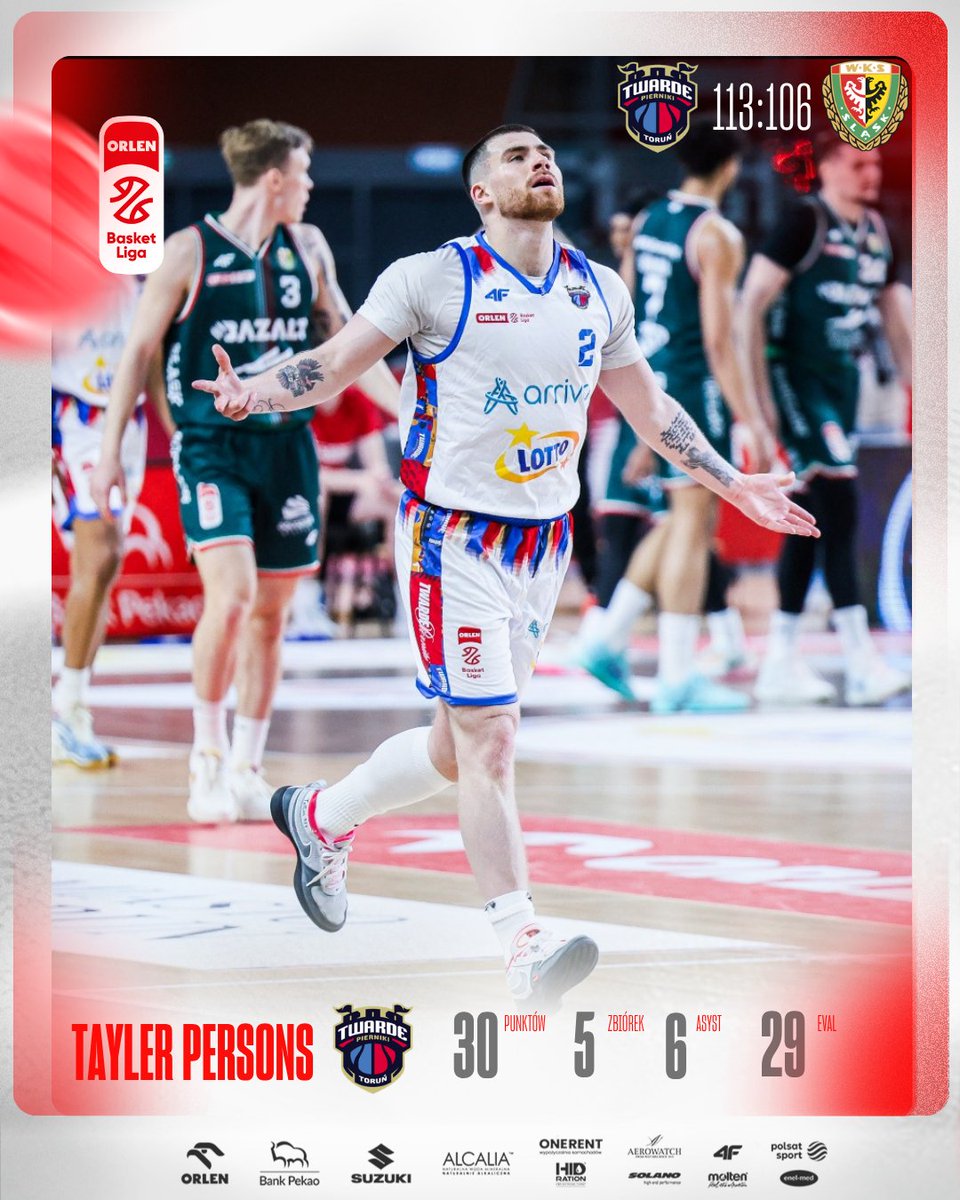 PLKpl's tweet photo. 🔥 Tayler Persons 🔥

@TwardePierniki @GrupaORLEN #plkpl https://t.co/yHZJGG4DwF
