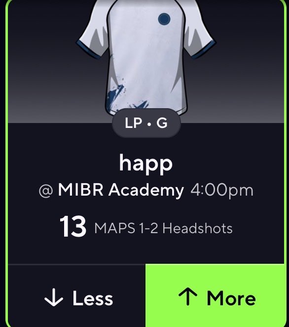 OMNIA_BETS's tweet image. Happ O 13 HS 🔥

@OMNIA_BETS

#prizepicks #CS2 #CSGO #GamblingX