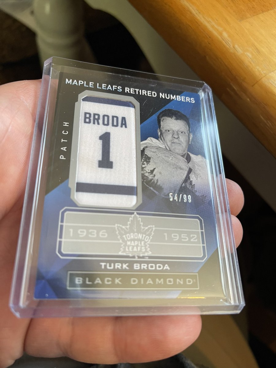 CardFellas's tweet photo. Mail Day!  Just got this awesome Turk Broda card.  What did you get today? https://t.co/2KGULGo1jv