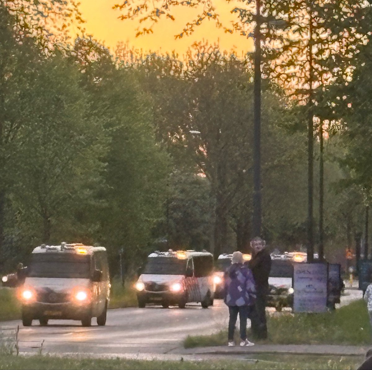 Politie komt naar demonstratie in Apeldoorn tegen AZC