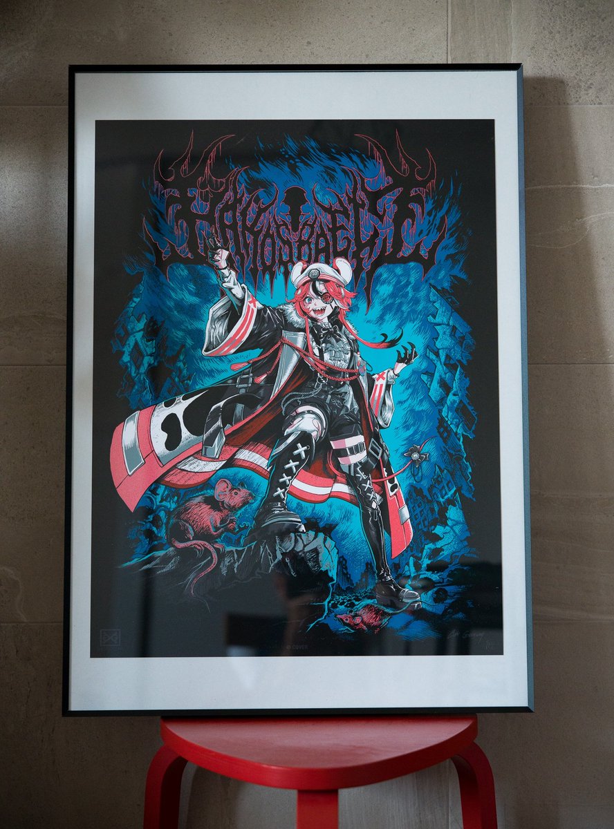 mioshasukisuki's tweet photo. Hi! @GhostXGhostTW !
Finally framed this sick Hakos Baelz poster! 🎲
She was already fire, but this frame really hits different😂
Thanks again for the help with the bundling issues! 🙏✨
(Sorry if my English is a bit off, I'm still learning! 🙏🇯🇵)
#baerats https://t.co/DwfY1TOVJA