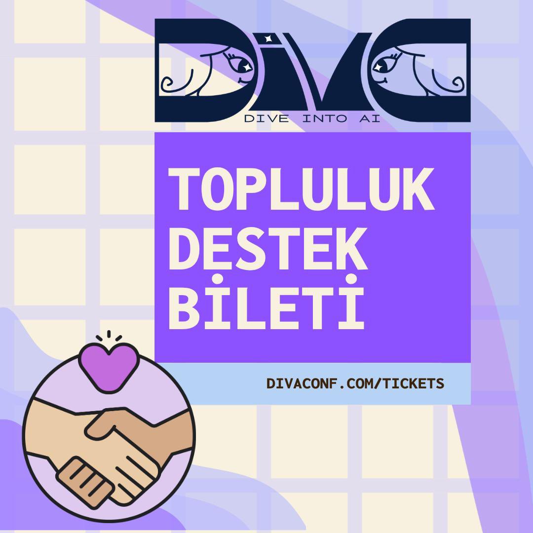 divaconference's tweet photo. Kapsayıcı, eşitlikçi ve erişilebilir konferansların Türkiye’deki öncülerinden biri olmaya çabalıyoruz. Topluluğumuzu seviyor ve konferansımızın devamlılığına katkıda bulunmak istiyorsanız topluluk destek biletlerimizden alabilirsiniz. 

Etkinlikte görüşmek üzere! 👩‍🎤 💜 👨‍🎤 💙 https://t.co/cG33ekSEiI