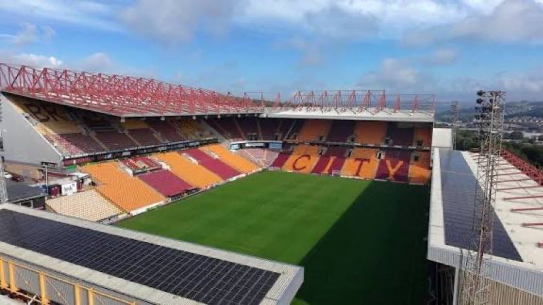 LeagueOne25's tweet image. Valley Parade

Home of Bradford City Football Club🐓

#BCAFC