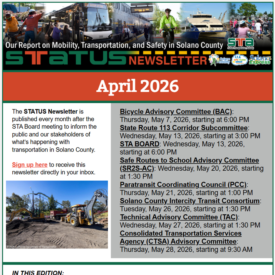 Solano Transportation Authority tweet media