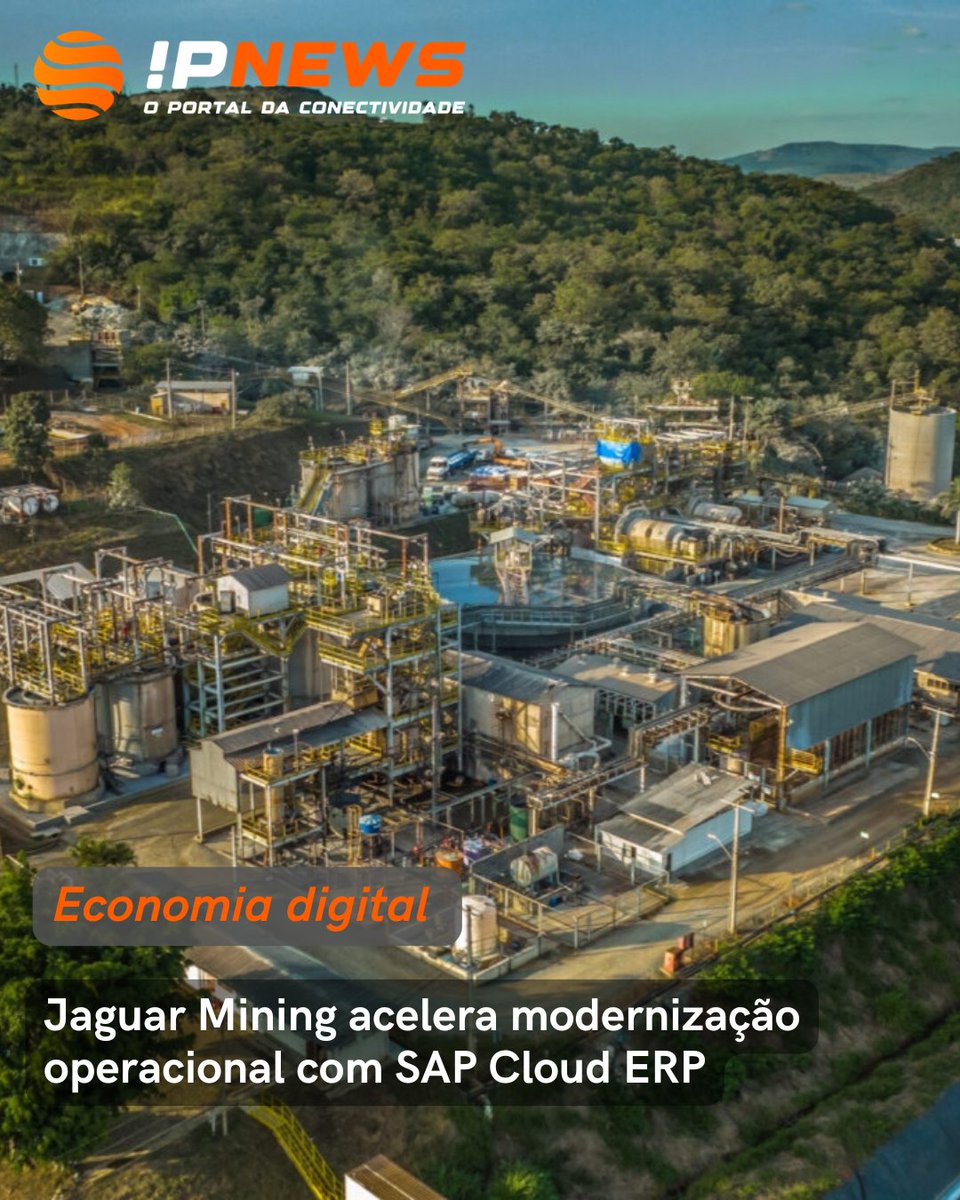 Projeto representa um novo avanço na estratégia de inovação e modernização tecnológica da companhia, com foco em eficiência operacional, governança, escalabilidade e padronização de processos. 

ipnews.com.br/jaguar-mining-…

#ipnews #tecnologia #inovacao #sap  #jaguar