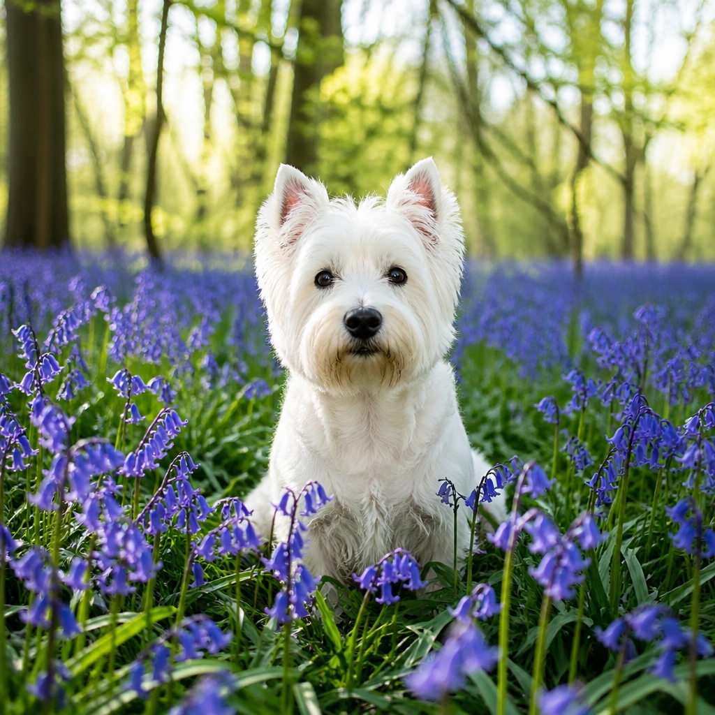 Petprosource1's tweet image. Spring blues have never looked so sweet. 🐾

#PetProSearch #Westie #SpringVibes #DogLovers #Bluebells