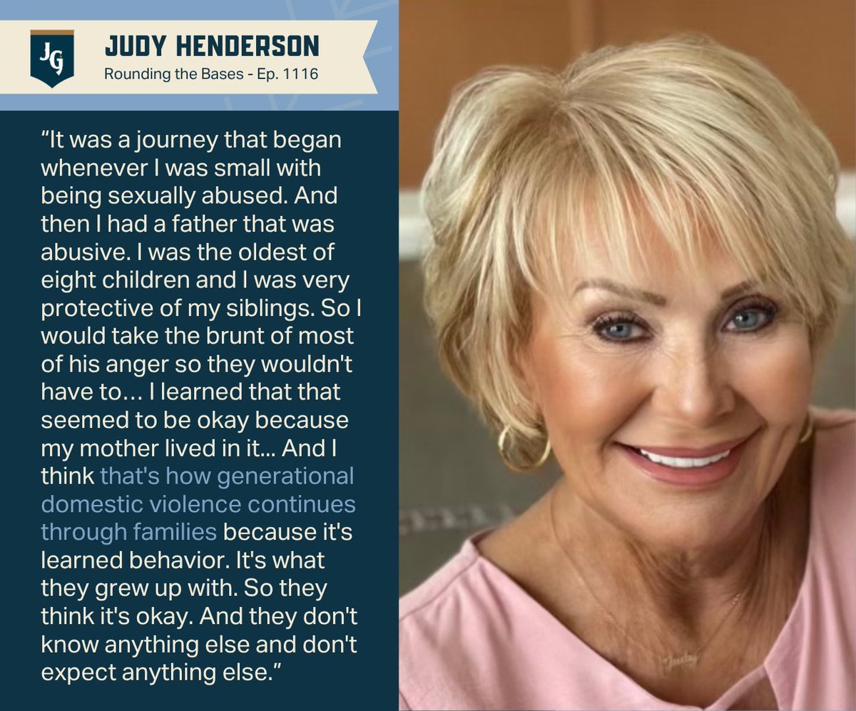 goldbergkc's tweet image. Judy Henderson spent 36 years in prison for a crime she didn't commit. She came out an author, an advocate, and a fierce voice for incarcerated women everywhere.

📖 Ep. 1116 - linktr.ee/joelgoldbergkc

#Hope #Resilience